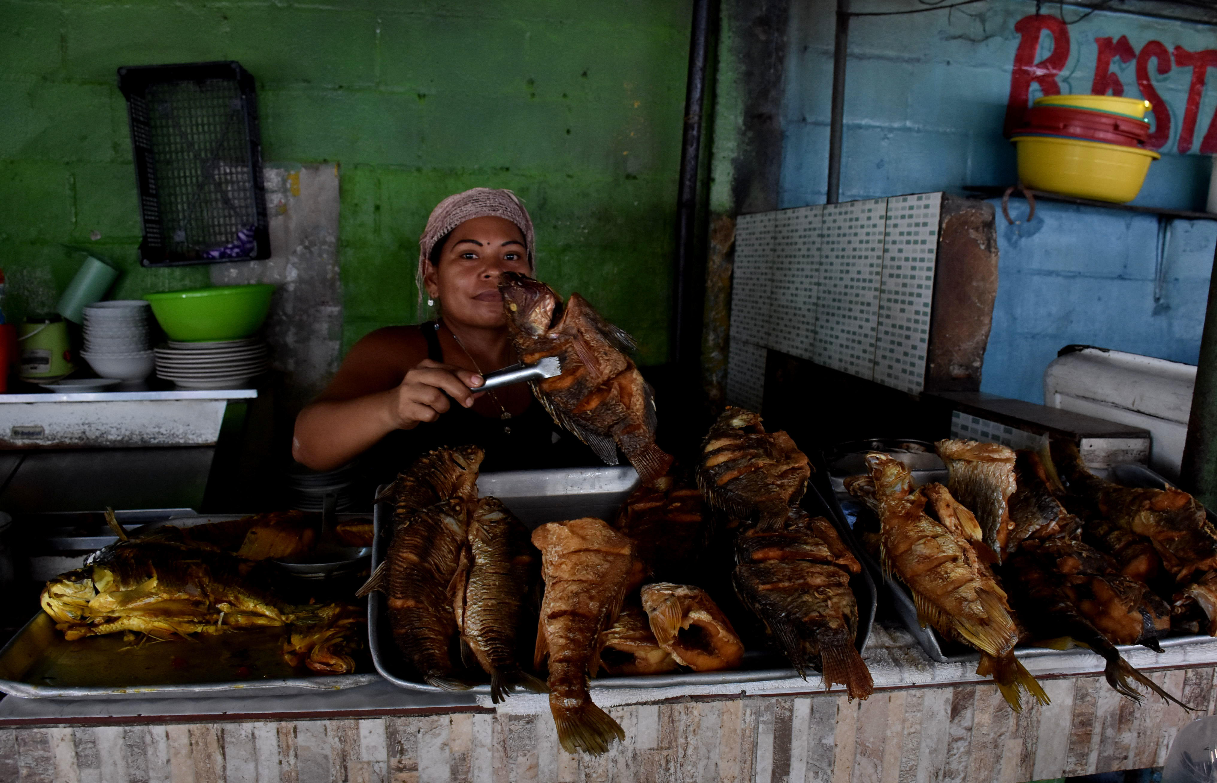 La arenosa y las clases de cocina.