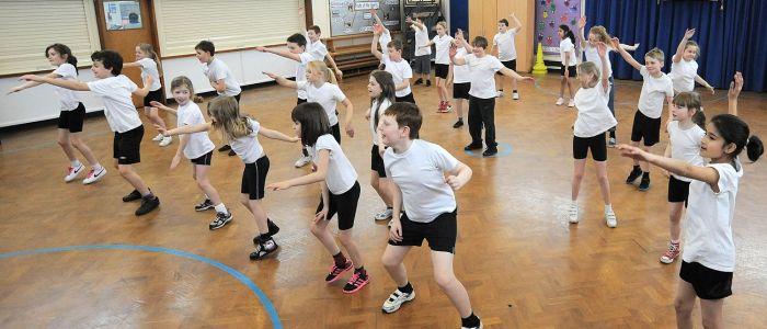 Clase movimiento infantil