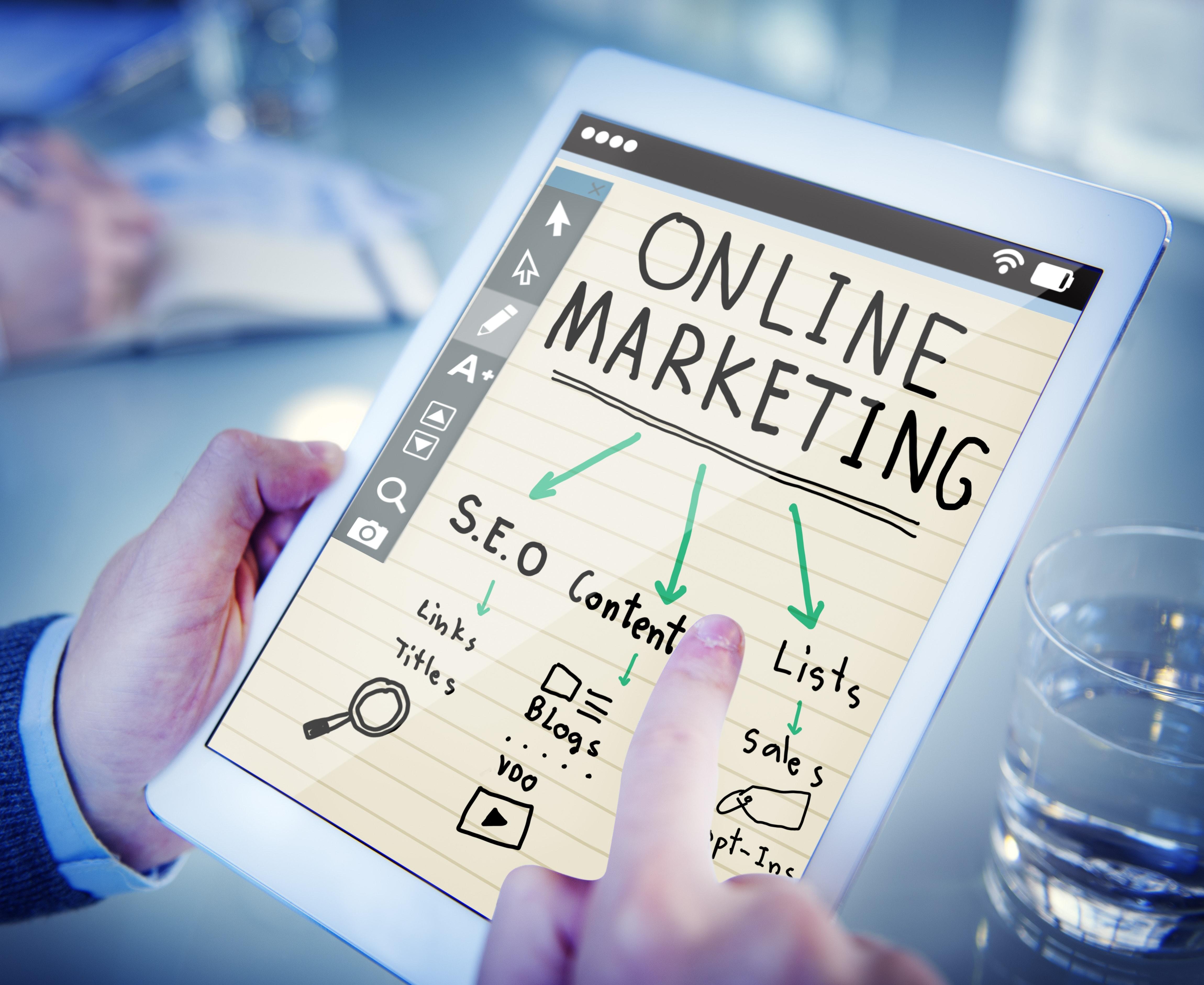 Tablero virtual para marketing