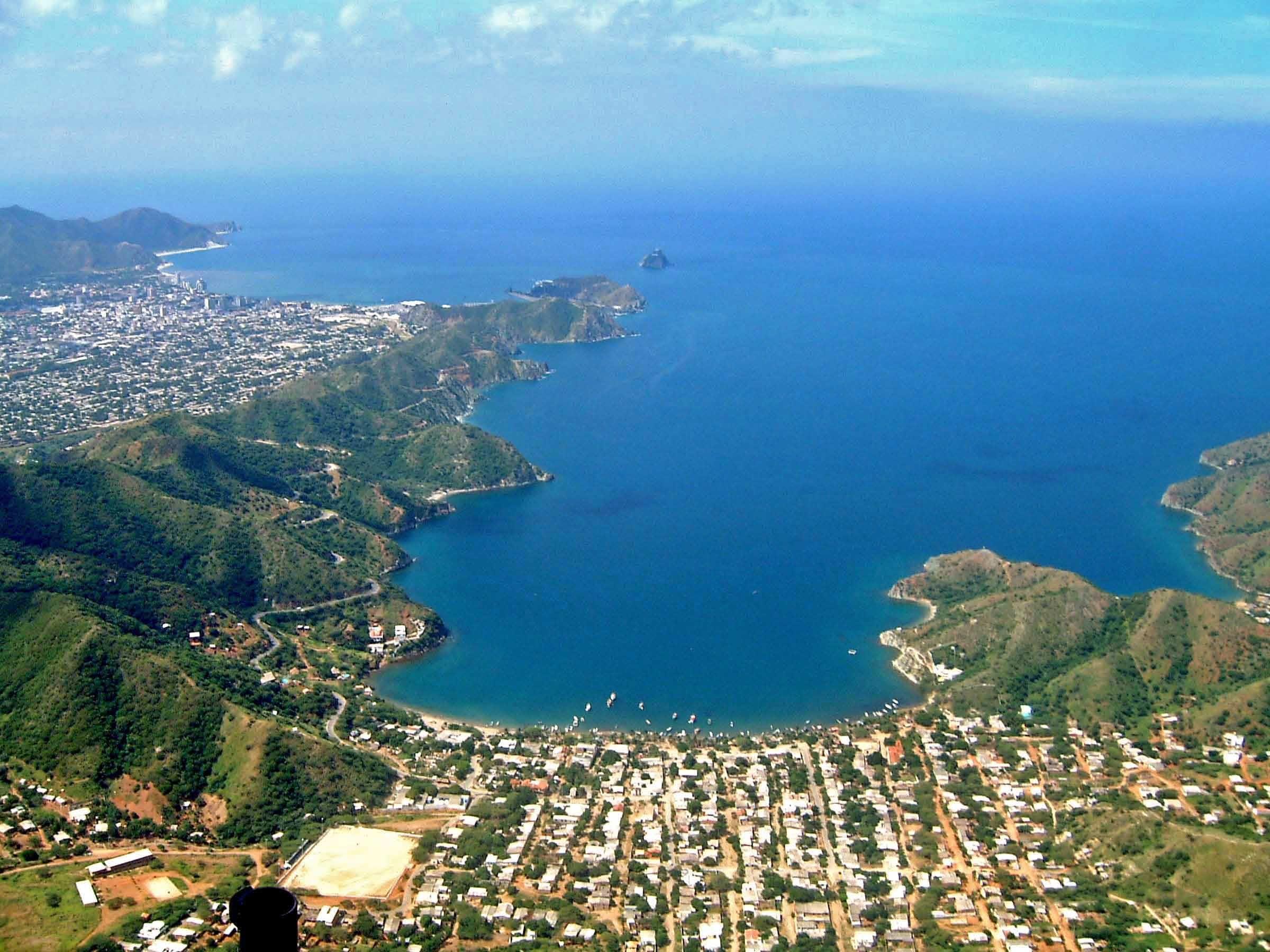 <em> Panorámica de la ciudad de Santa Marta. </em>