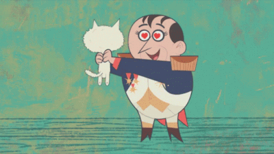 napoleon con su gato