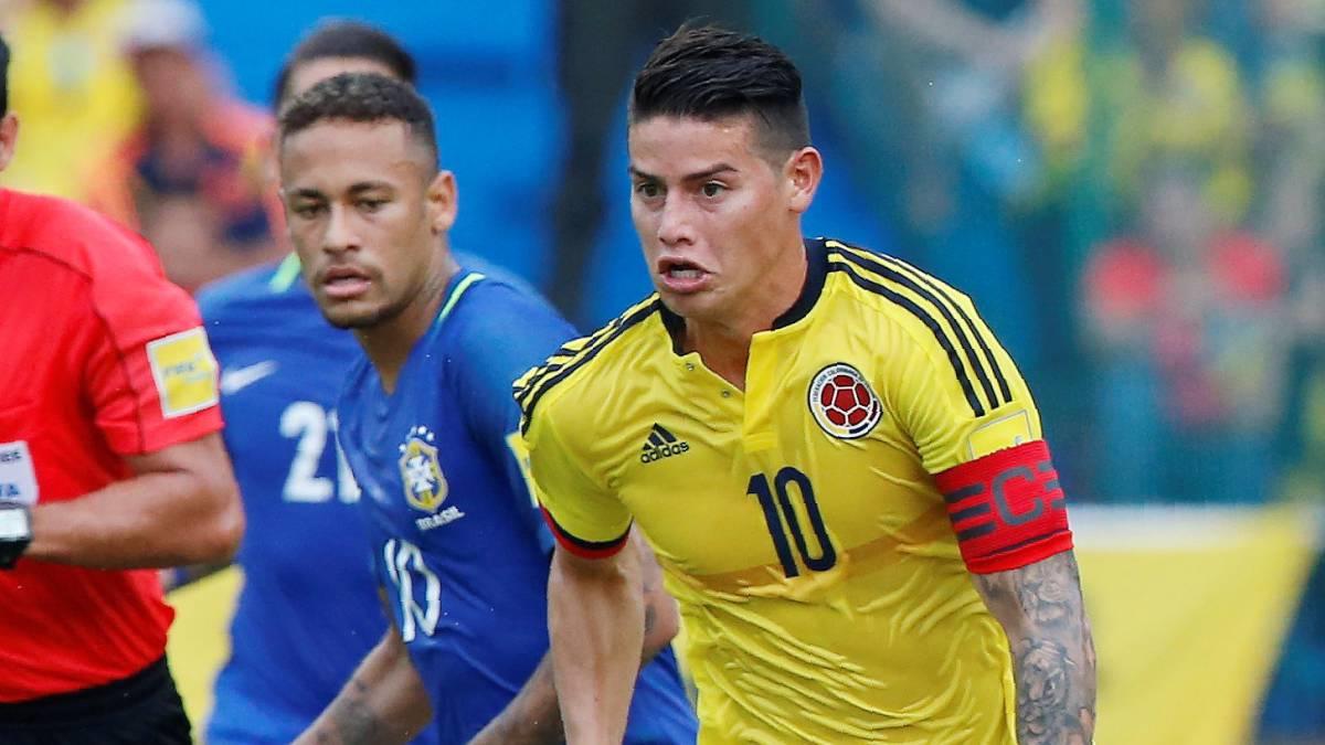 <em> Brasil y Colombia, unidos por la pasión futbolística. </em>