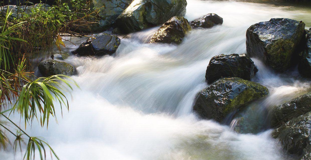 <em> «Ejemplo del popular efecto seda tomada por una cámara fotográfica sobre el agua, uno de los efectos más impactantes.» </em>