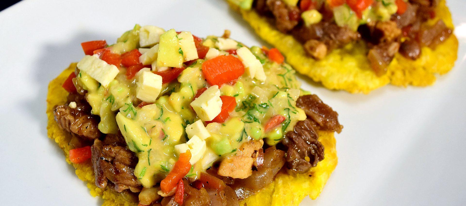 Receta con platano