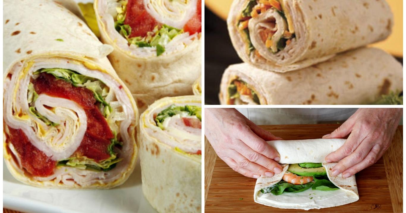 <em> Delicioso, económico y fácil de llevar a cualquier lugar, los Wraps son la sensación. </em>