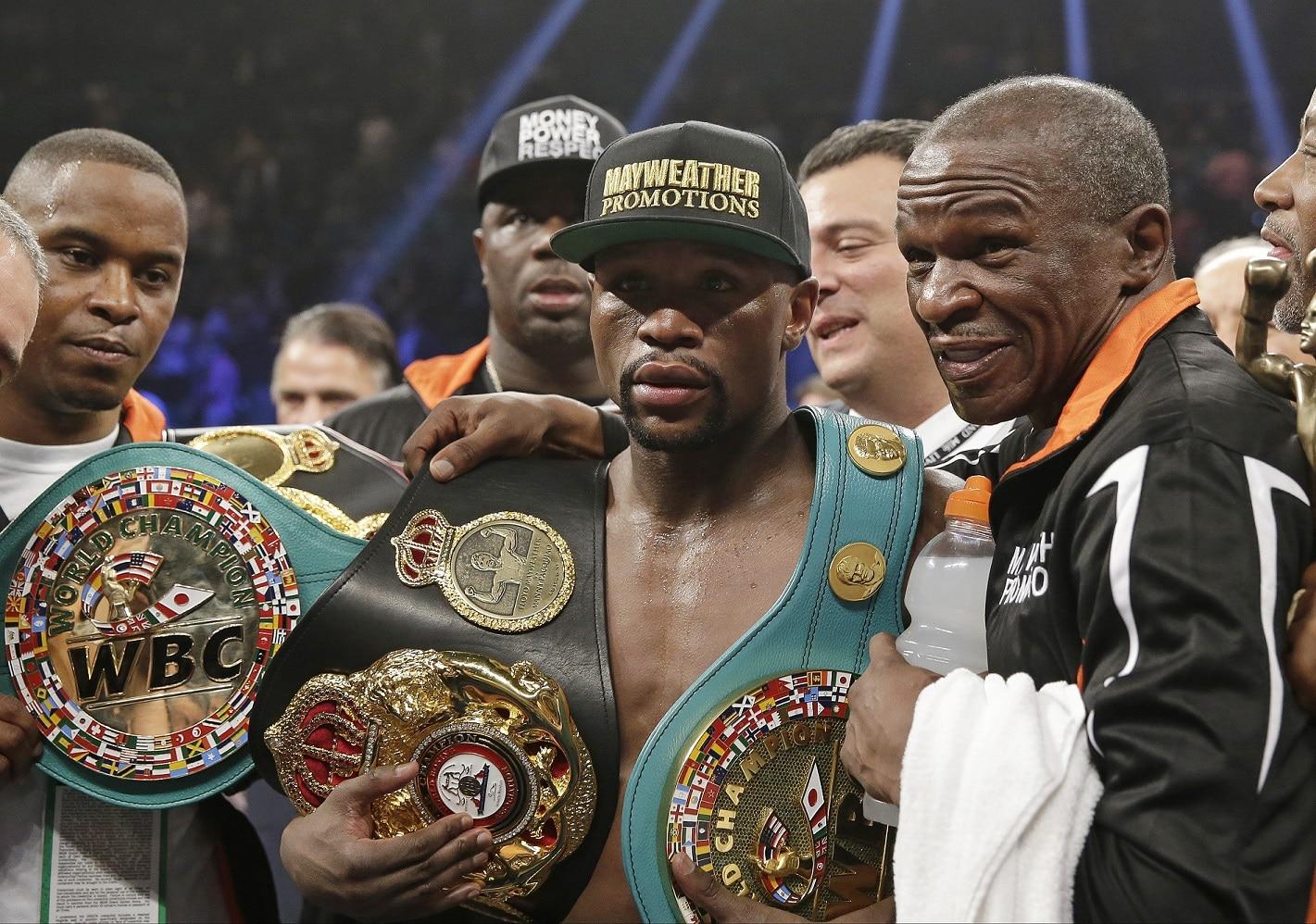 Boxeador profesional.