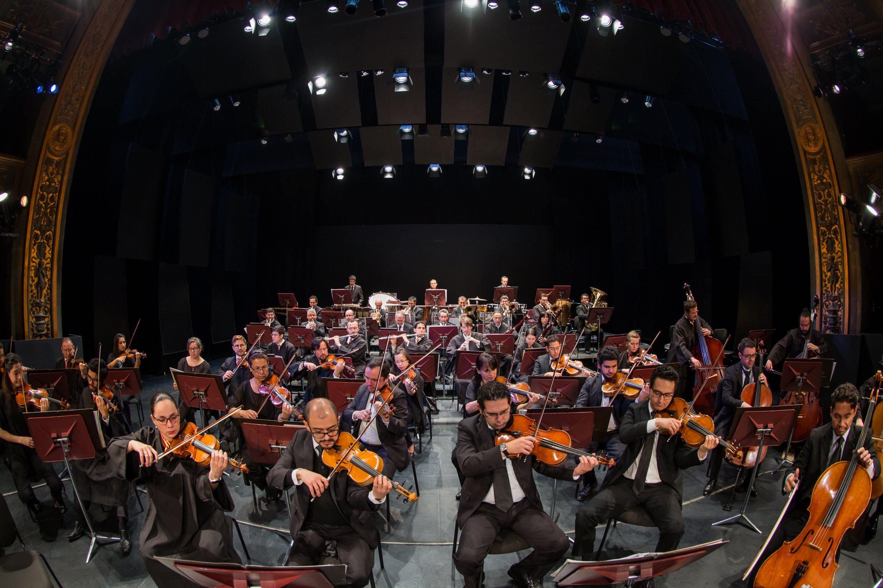 Orquesta filarmónica.