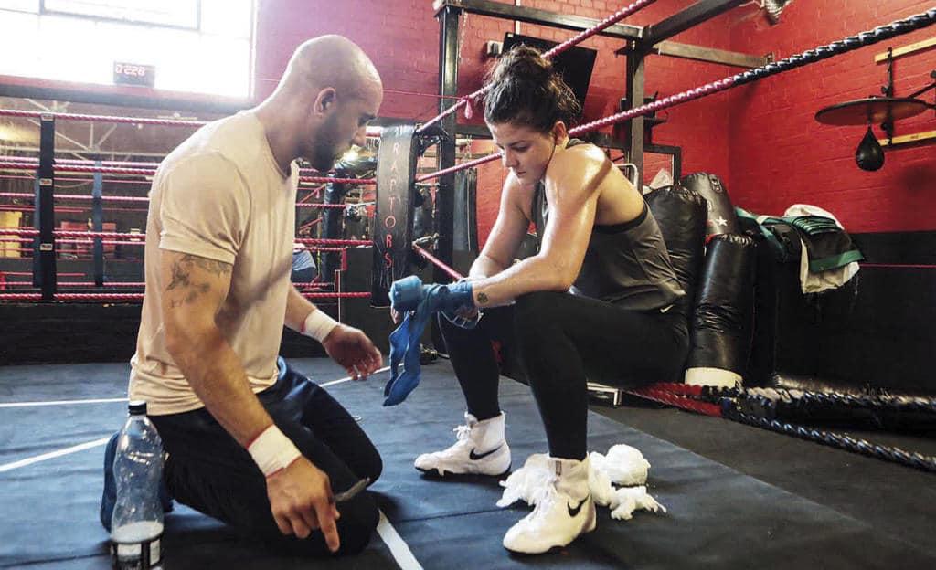 Entrenador y atleta.