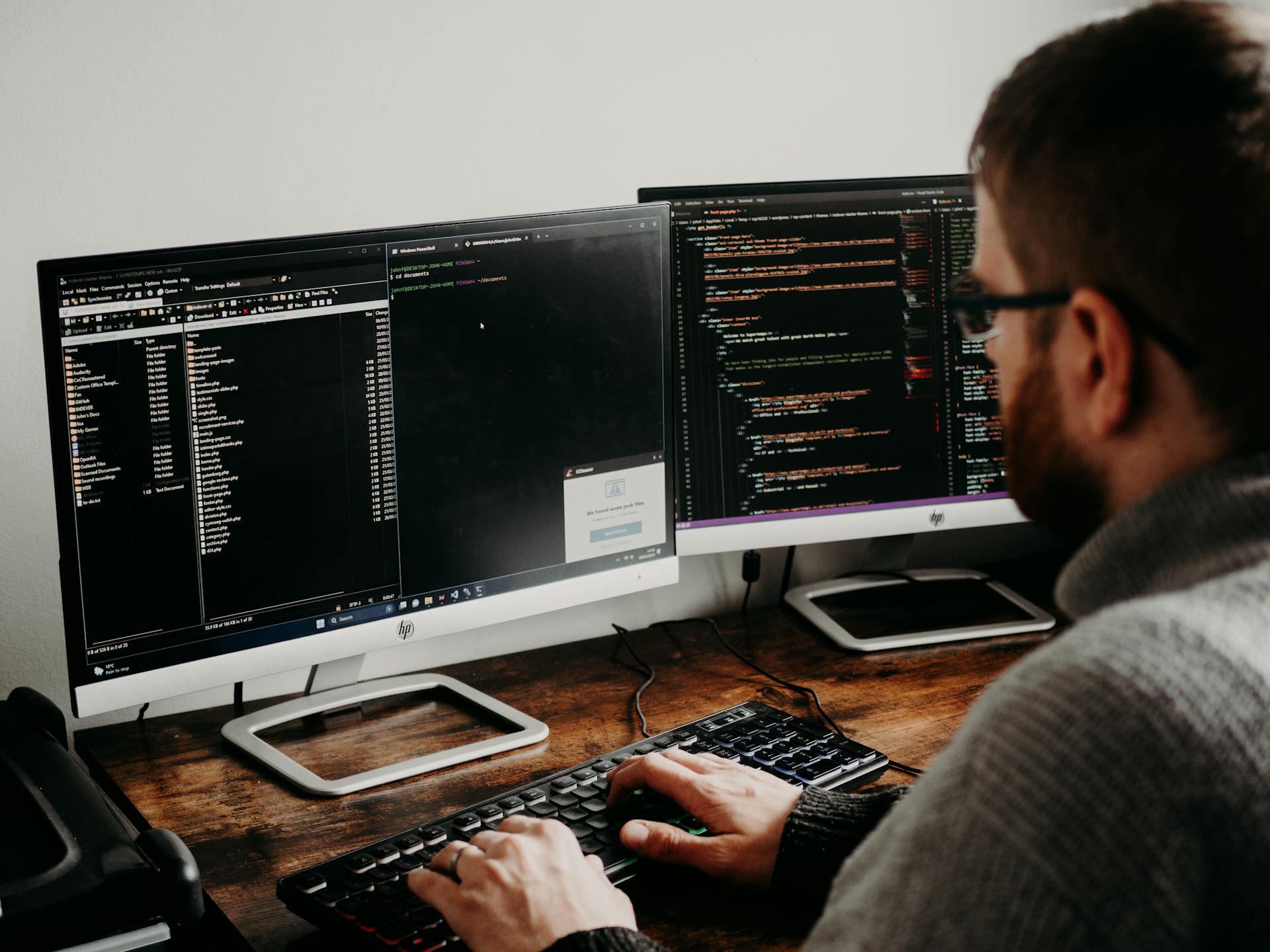 persona programando