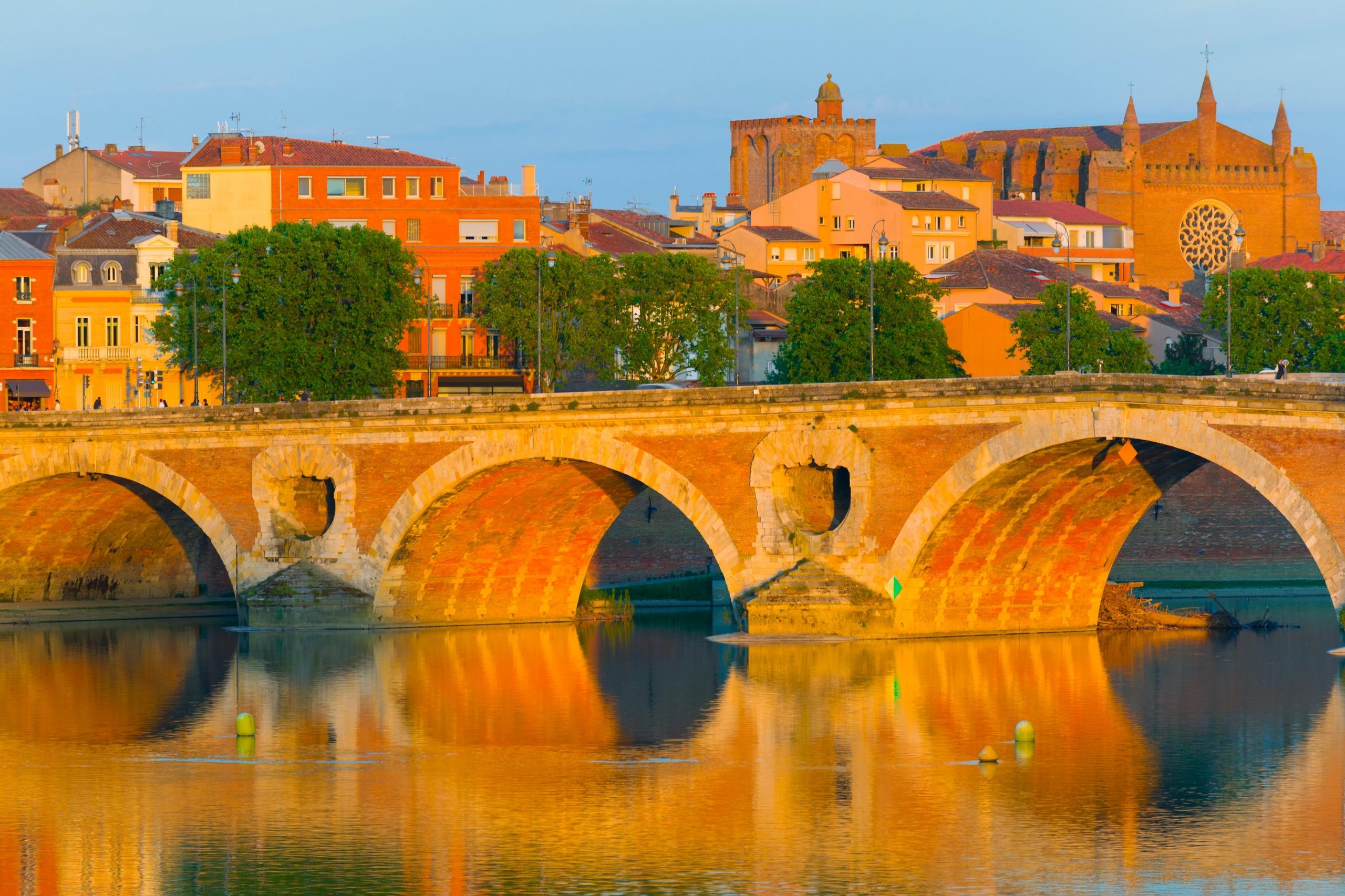Pont Neuf visto bajo la luz del atardecer