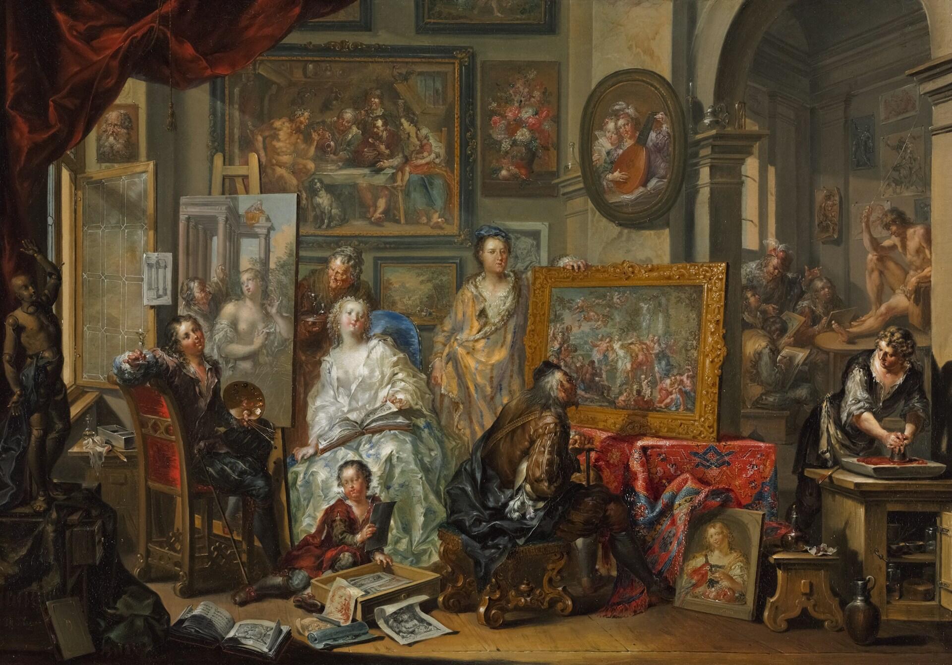 Pintura de the cleveland museum