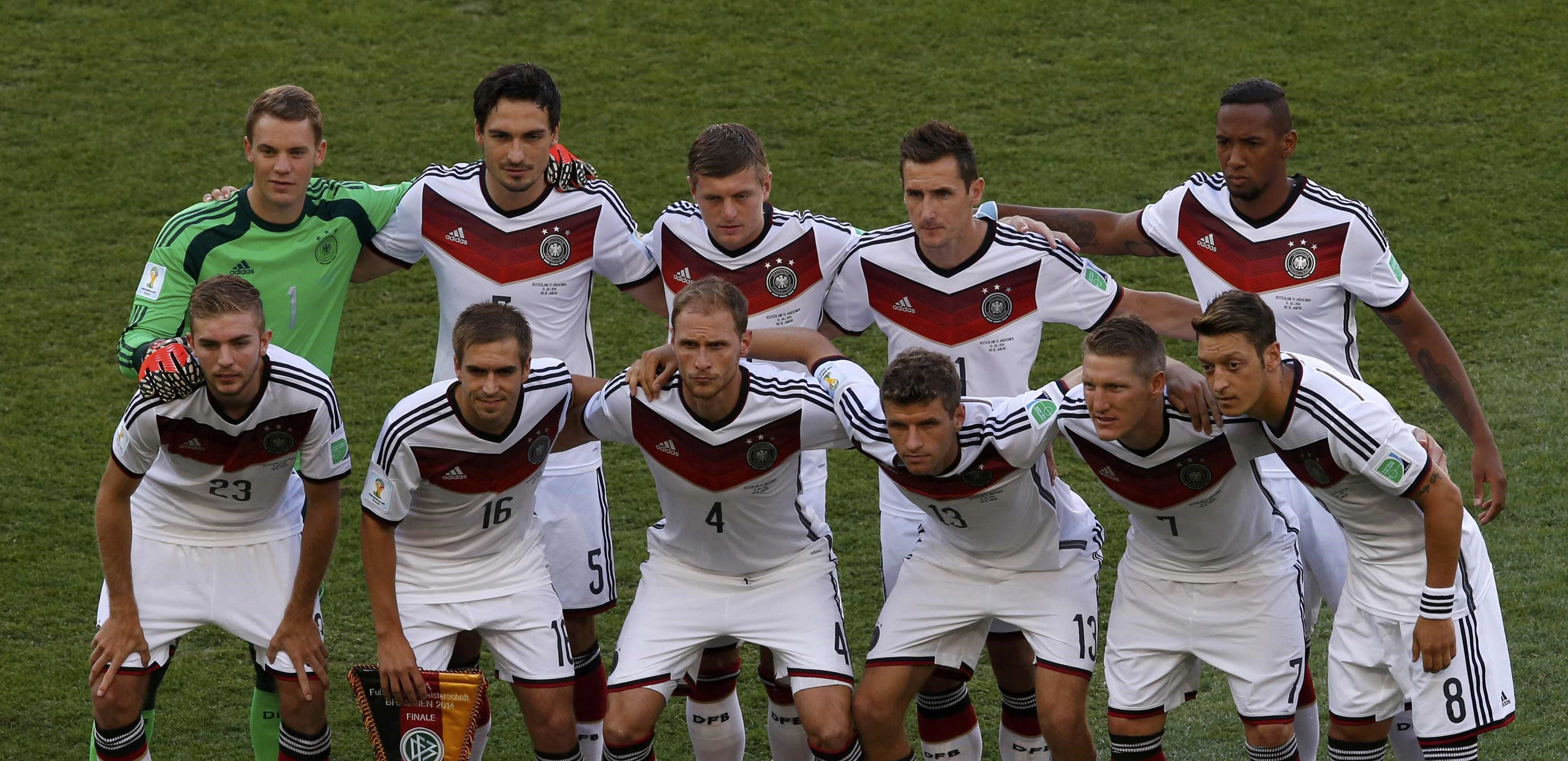 Titular con la que la selección alemana jugó la final del mundial de fútbol en el 2014