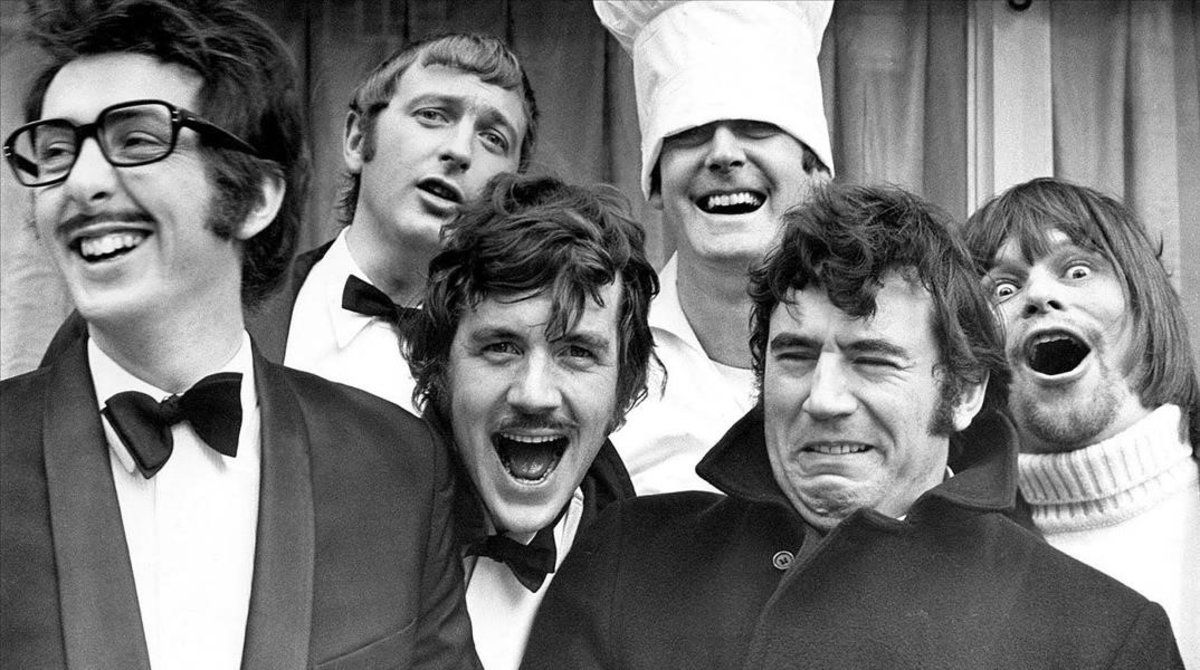El grupo de humoristas Monty Python