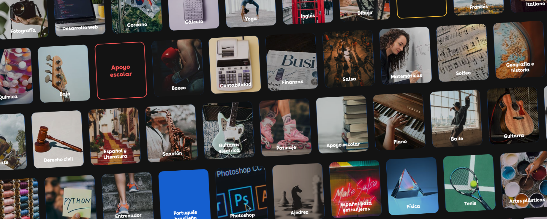 Imagen de varias materias