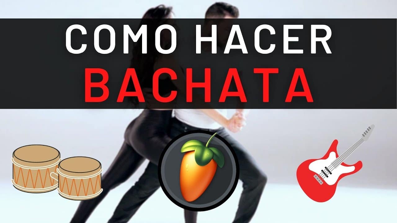 Pareja bailando bachata tras la frase
