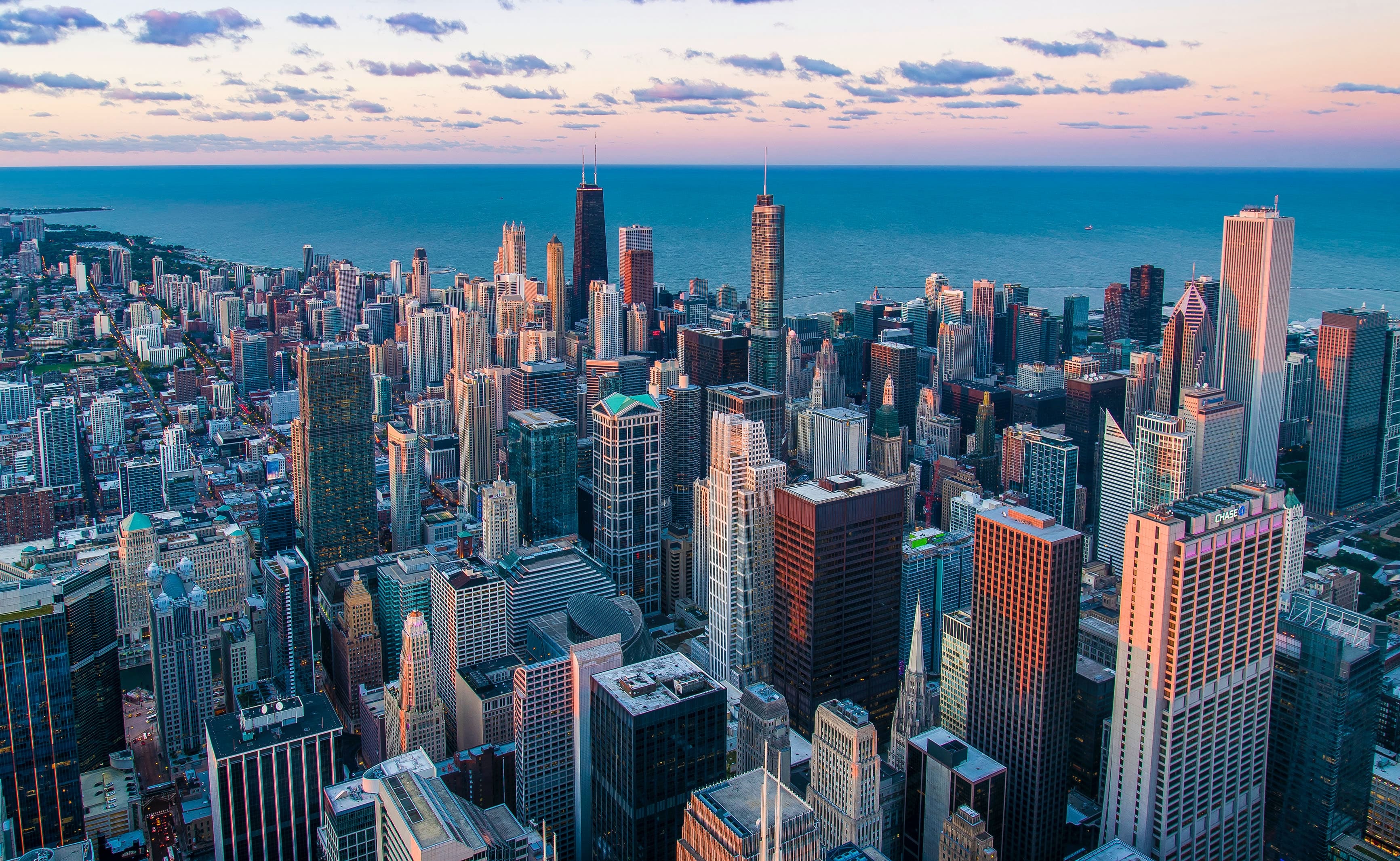 La hermos CHicago vista desde arriba