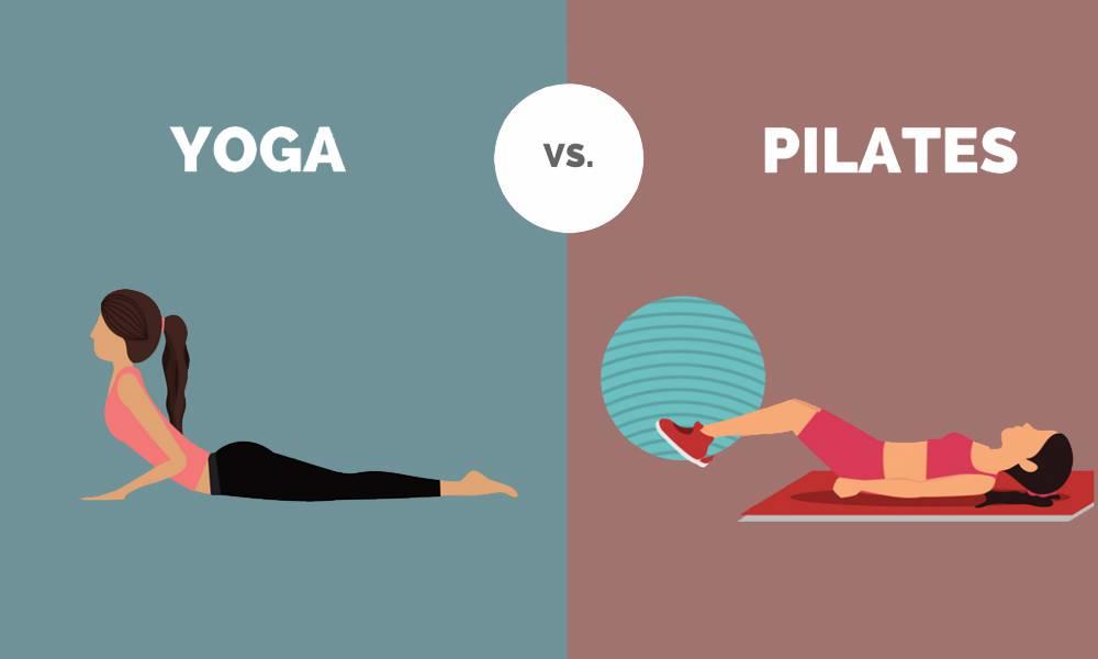 Chica haciendo yoga junto a una chica que hace pilates
