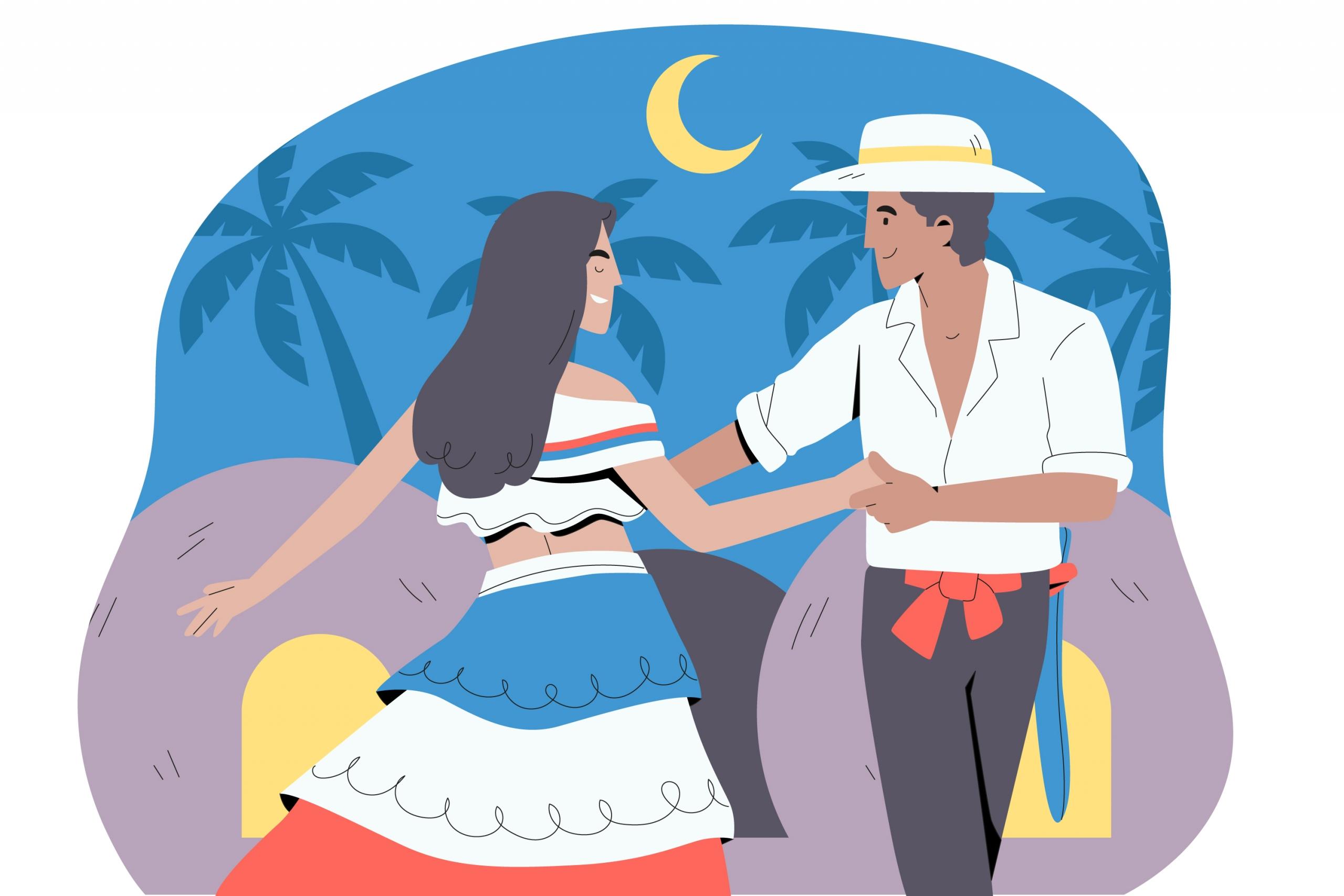 Dibujo de traje delSanjuanero