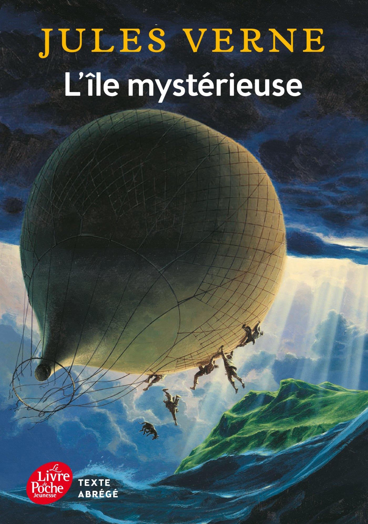 Portada del libro L’Île mystérieuse de Julio Verne.