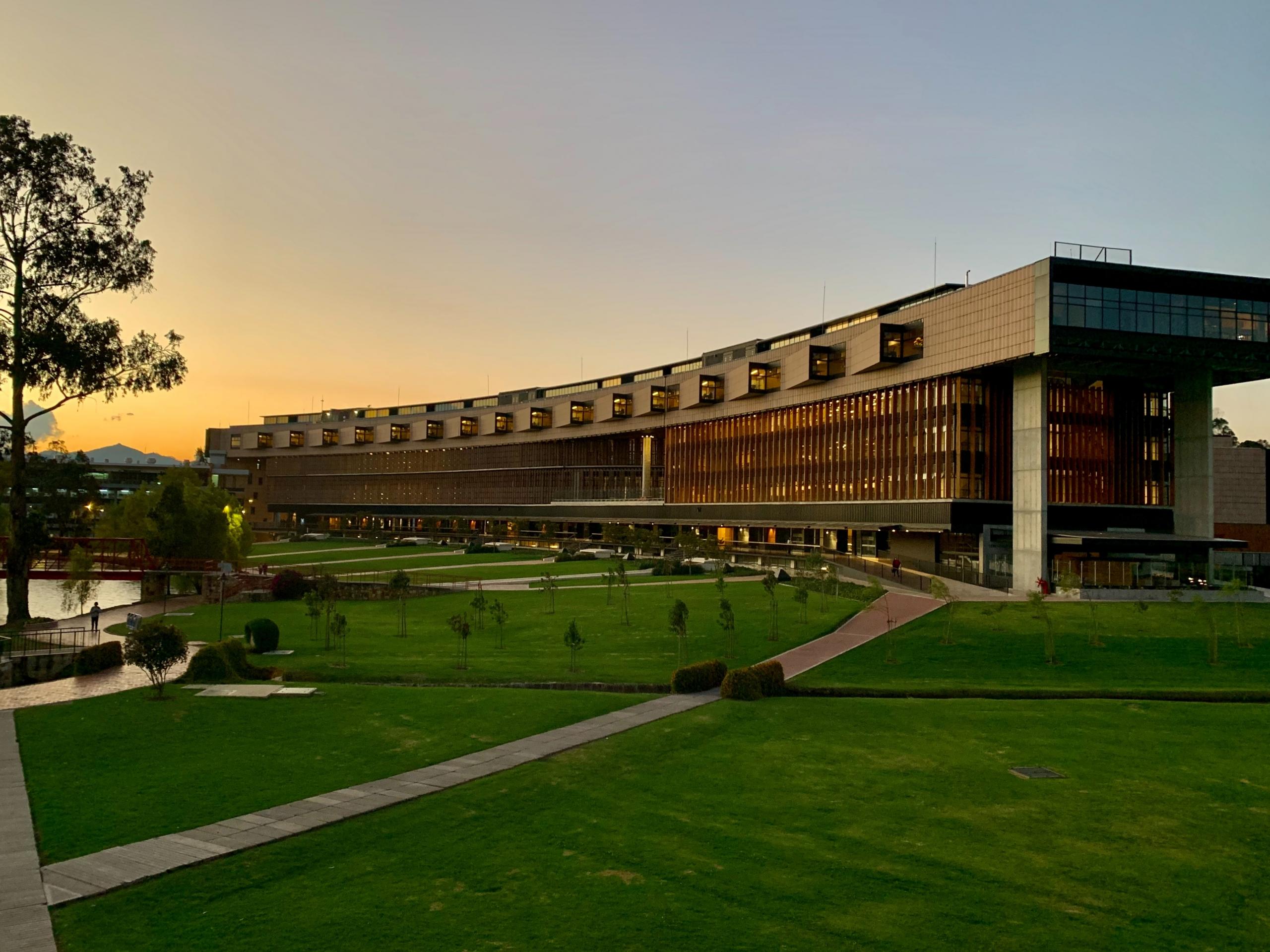 Panorámica de la universidad de la Sabana