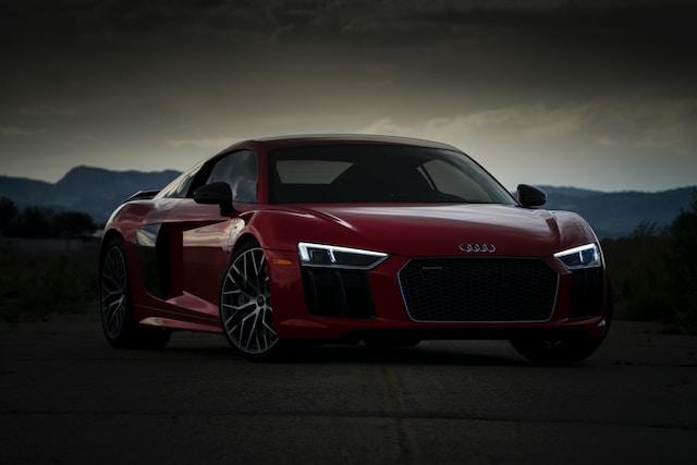 Hermoso Audi rojo