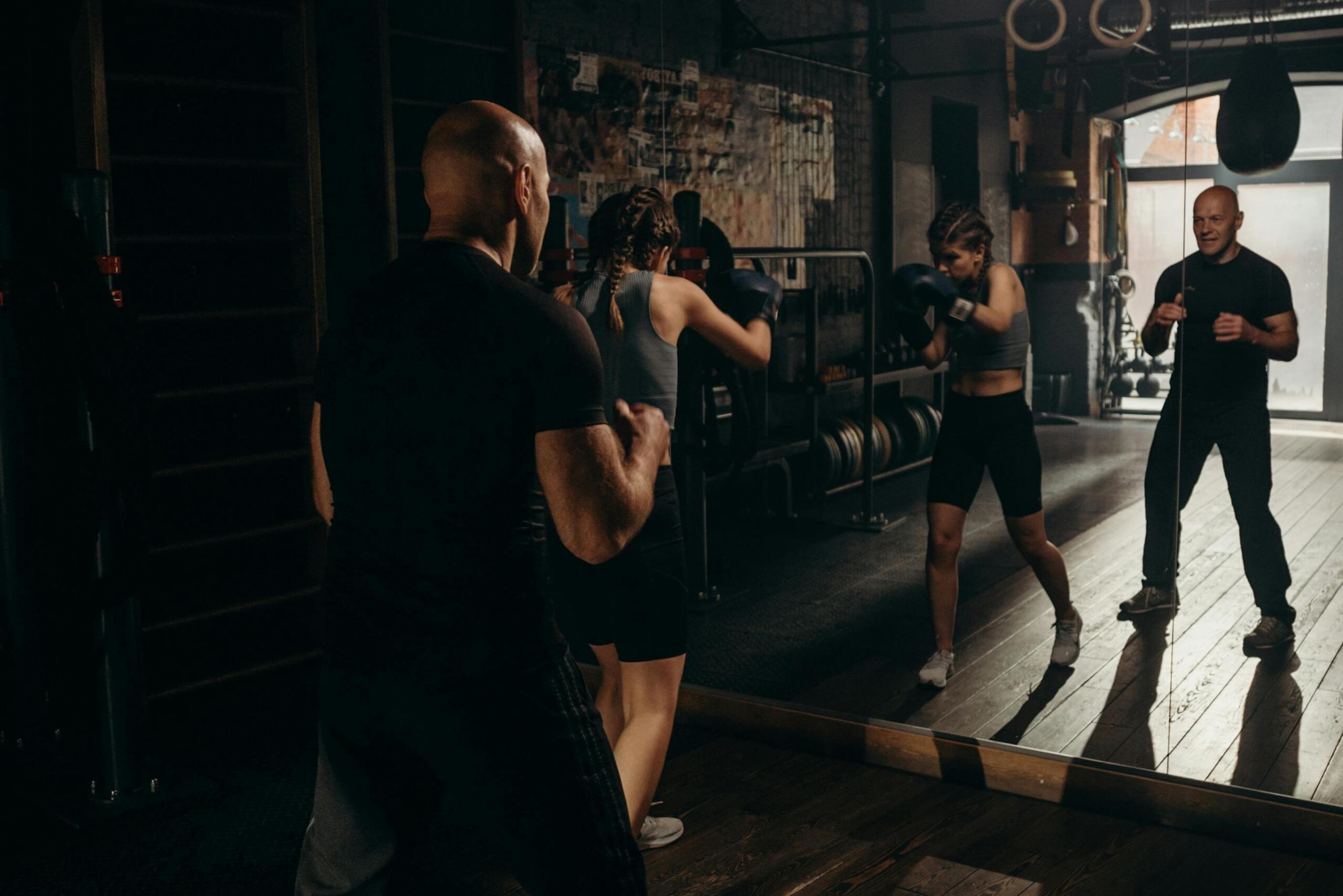 Entrenando boxeo en barranquilla