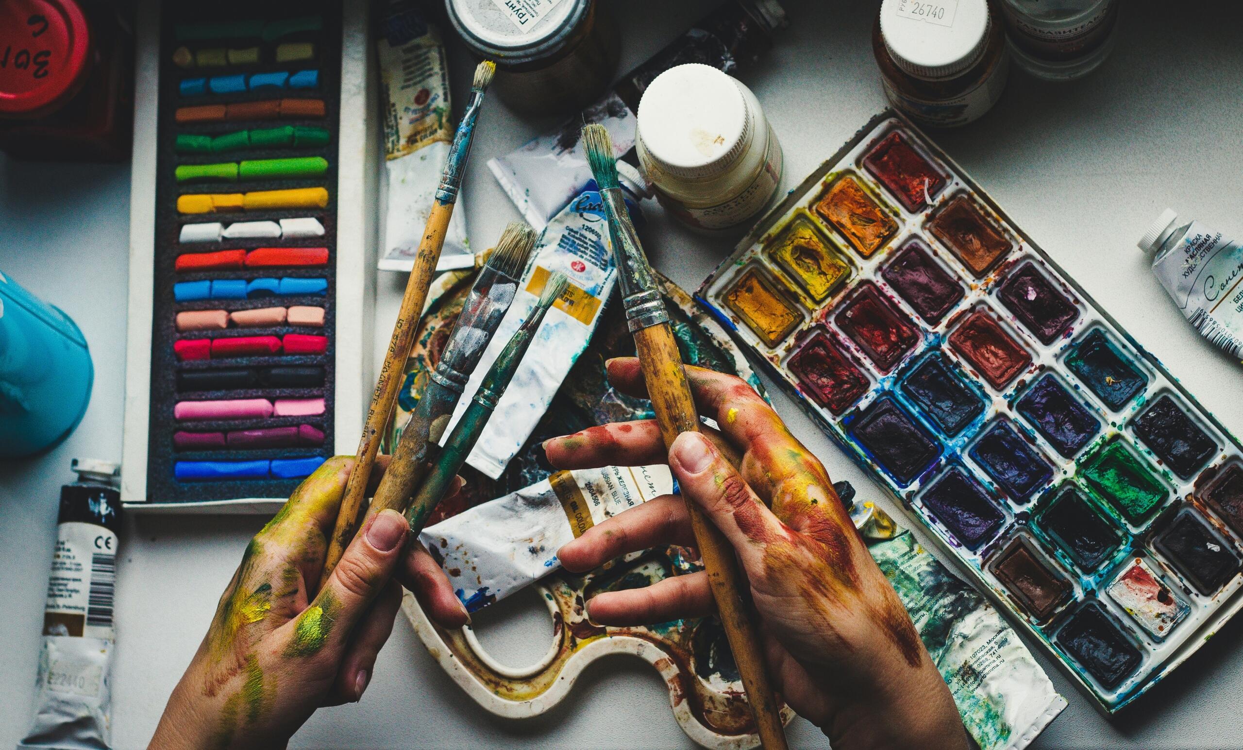 ¿Qué son las técnicas de pintura?