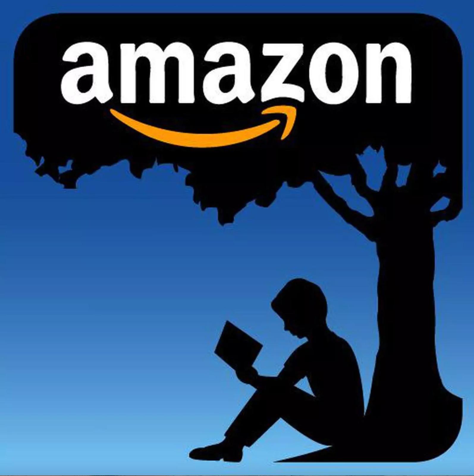 Logo de plataforma de libros digitales Amazon Kindle
