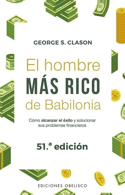 Portada de el libro El hombre más rico de Babilonia de George Clason