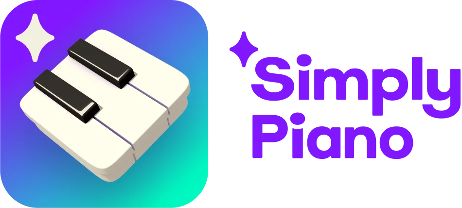 Logo de la aplicación de música Simply Piano