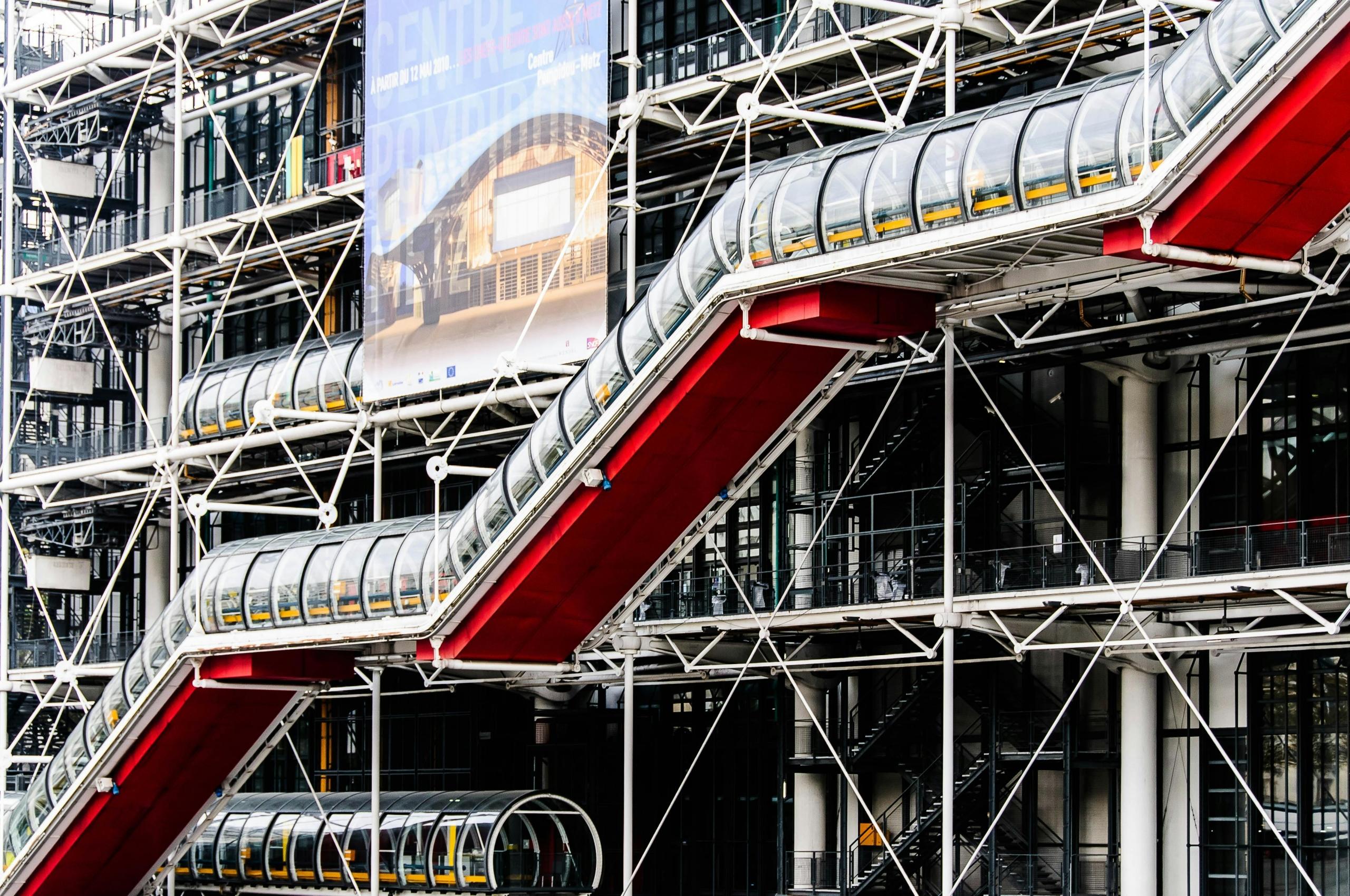 Imagen del Centro Pompidou en paris