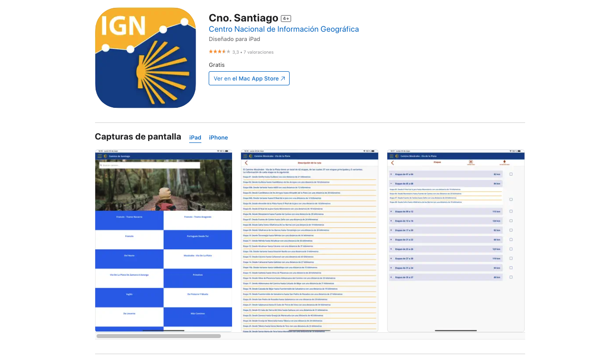 informacion Camino de Compostela