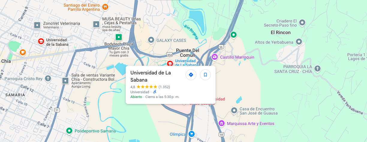 La Universidad de la Sabana ofrece un posgrado en Ingeniería Química