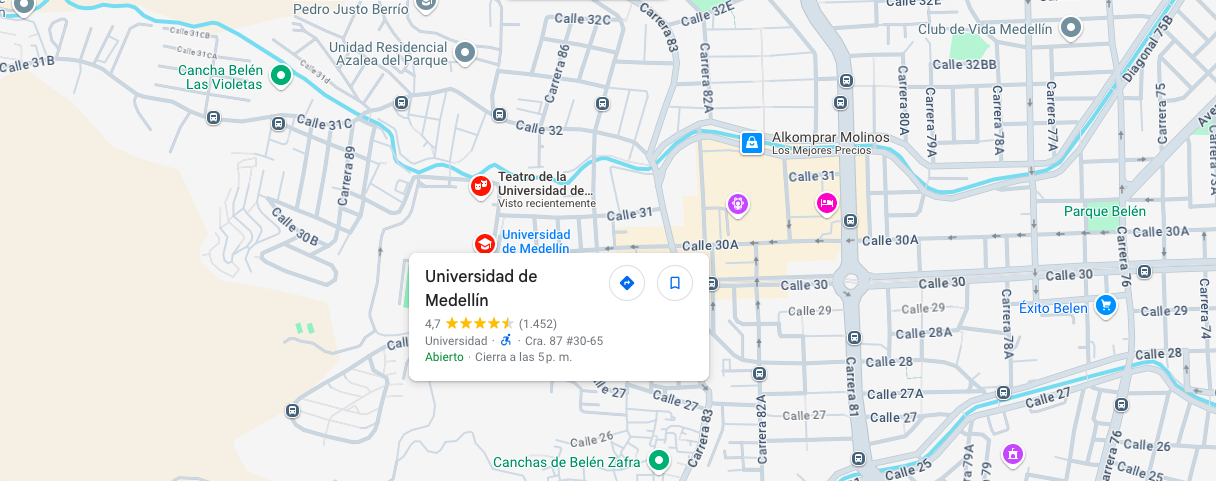 La Universidad de Medellín cuenta con una Maestría en Ingeniería Química con énfasis en Procesos Industriales