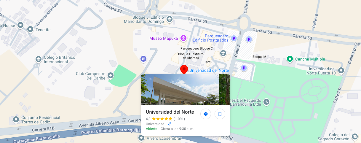 La Universidad del Norte ofrece una formación sólida y actualizada en ingeniería química