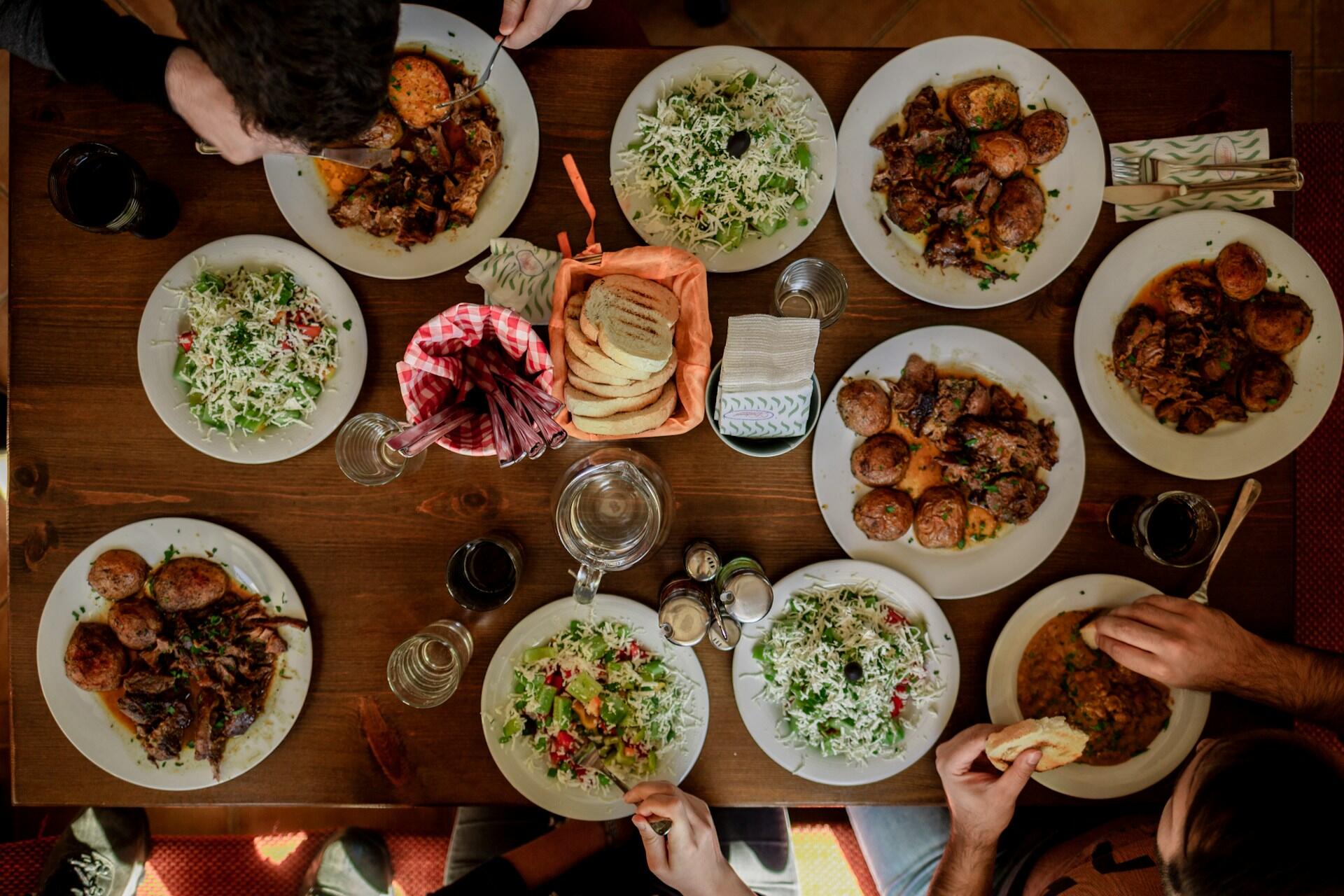 almuerzo sencillo