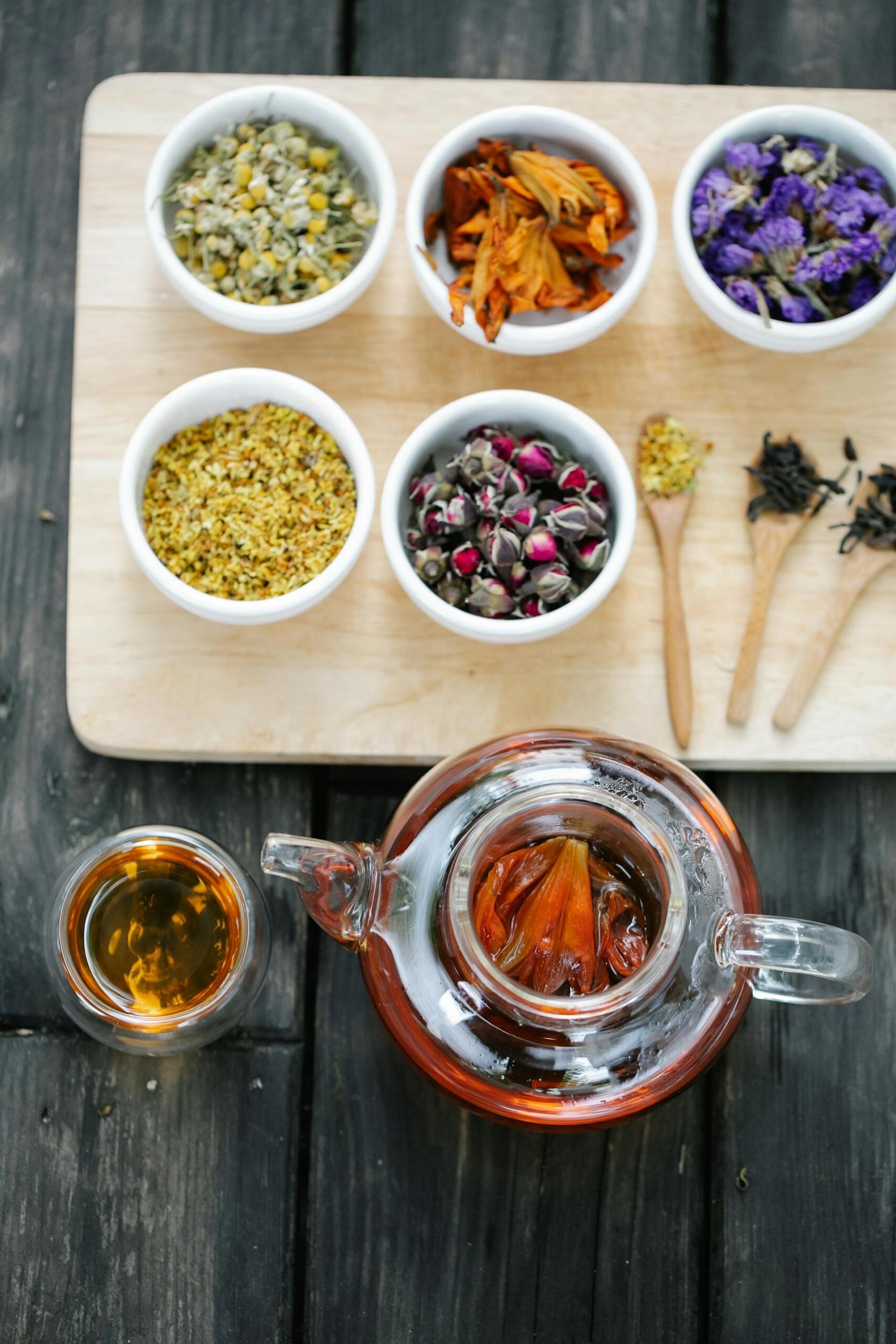 Infusiones herbales para la fiebre
