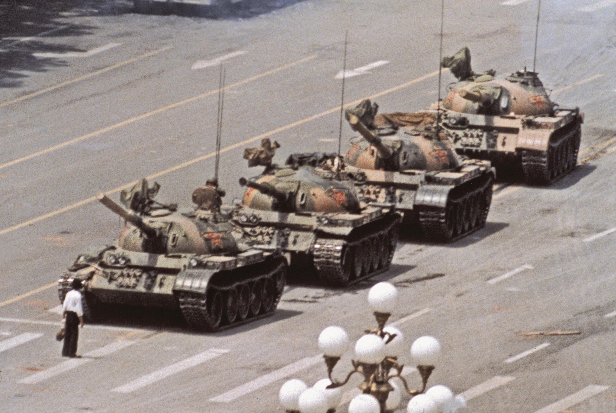 El hombre del tanque, de Jeff Widener