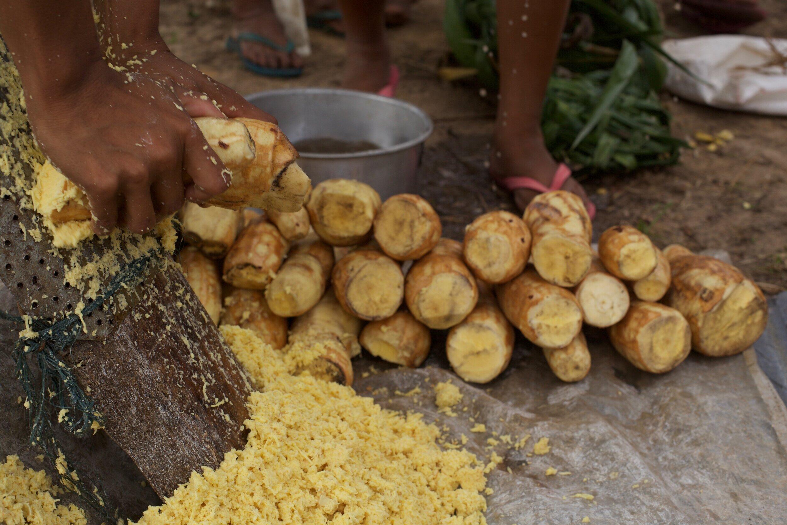 La fariña es un acompañante indispensable en cualquier mesa amazónica.