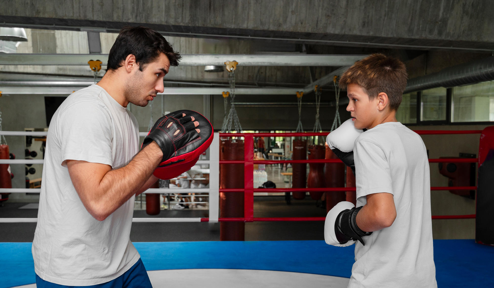 Clases de boxeo para niños y adolescentes