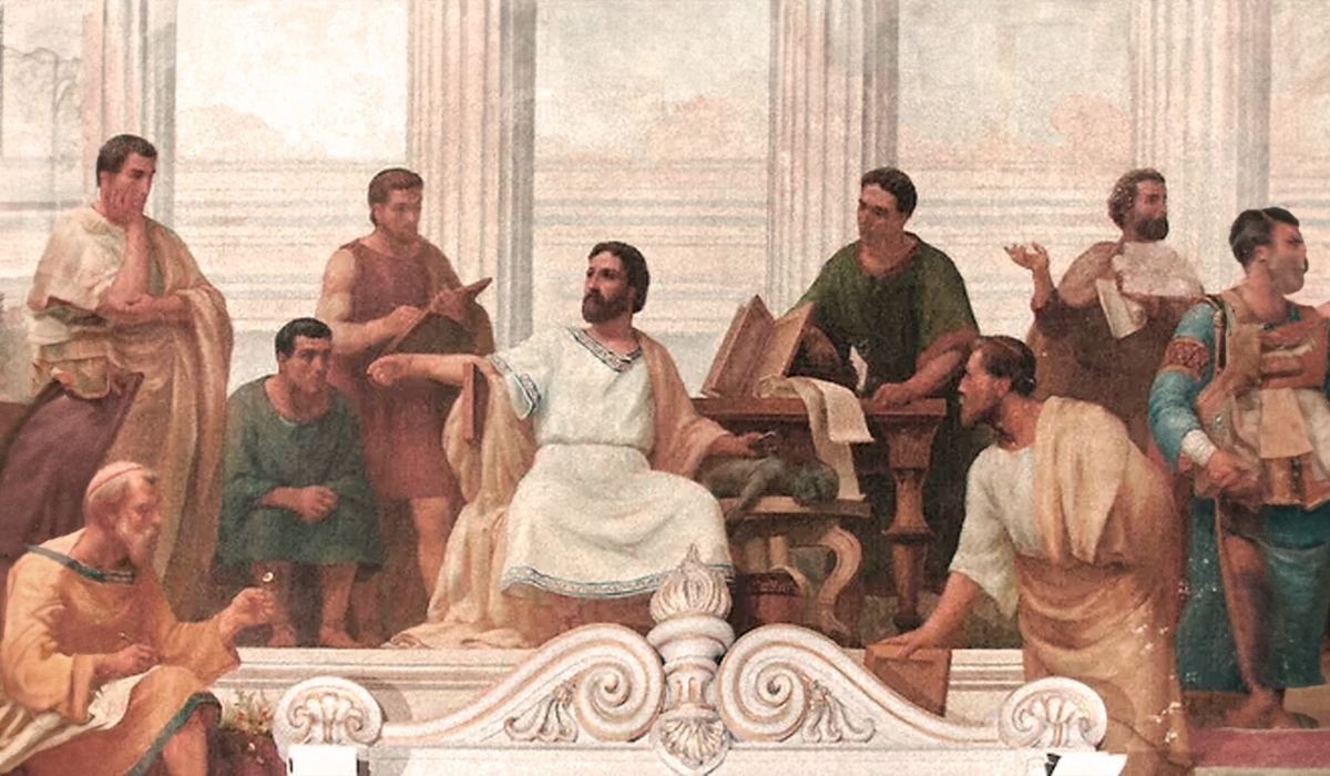 Galeno basó gran parte de sus estudios de fisiología en los preceptos filosóficos de Aristóteles