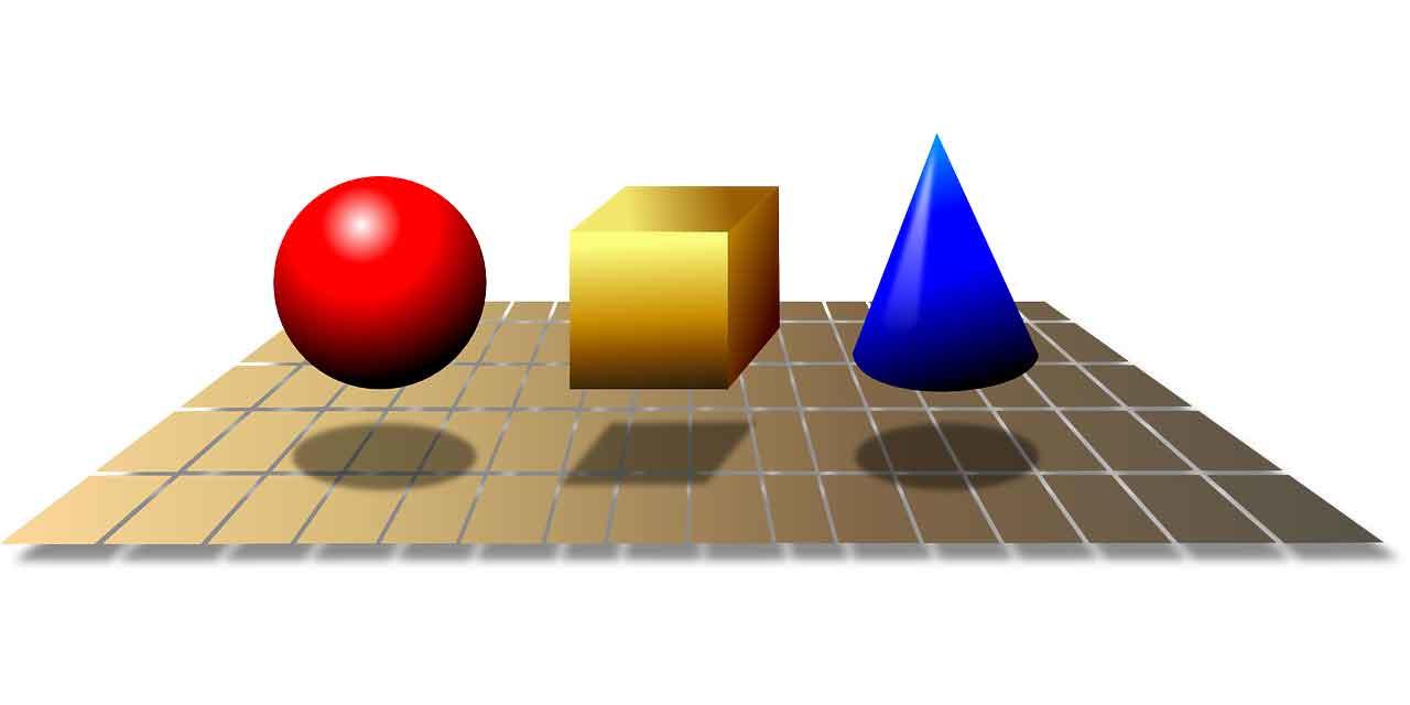 Figuras geométricas vistas en 3D
