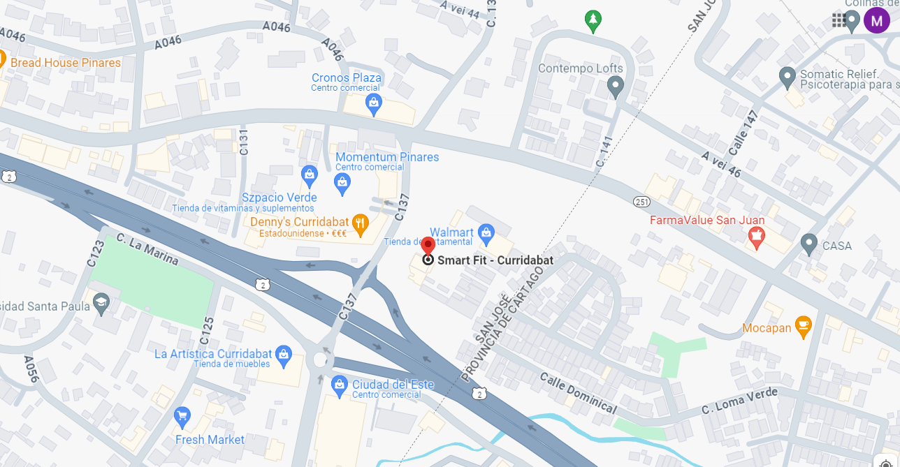 Gimnasios Curridabat