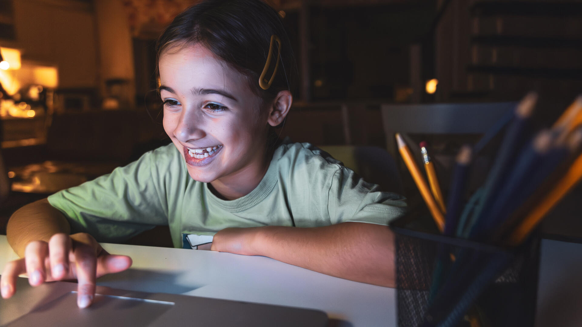 Colores en inglés para niños: The Icing Artist.
