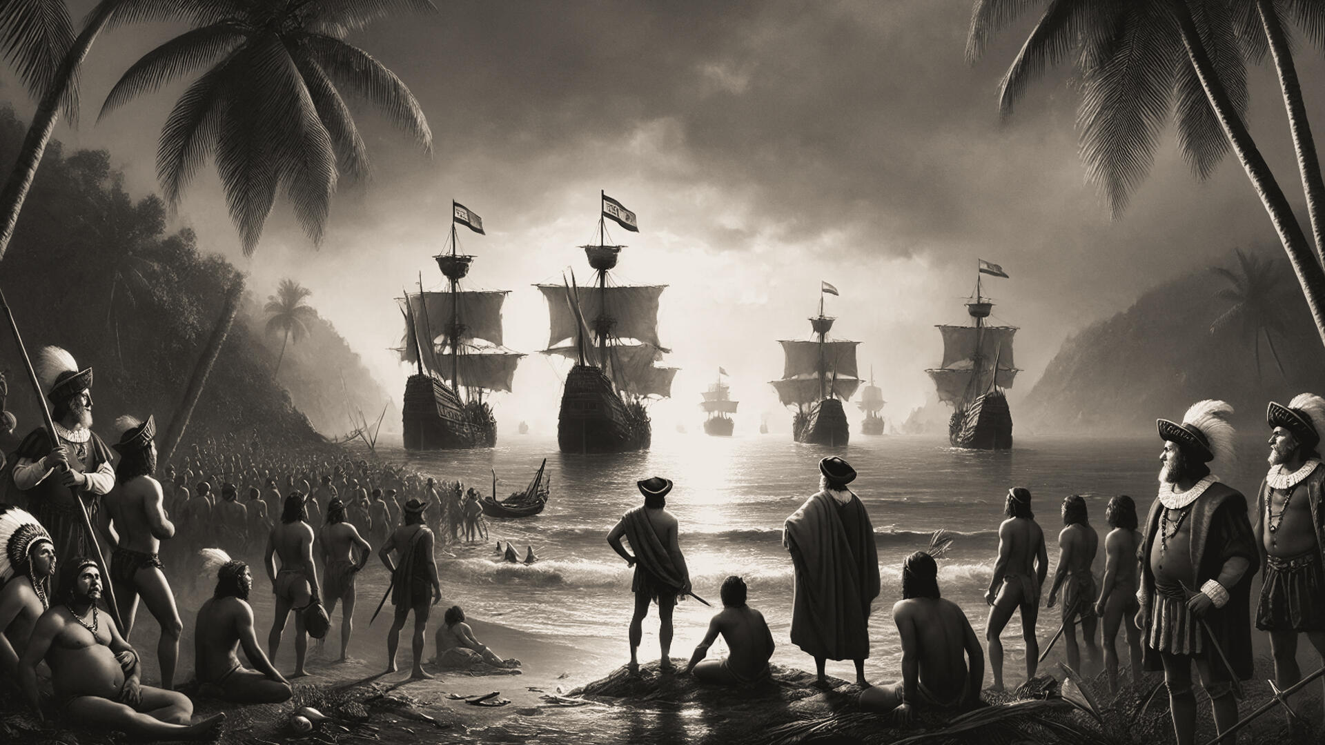 La Llegada de los españoles y la conquista de Costa Rica.