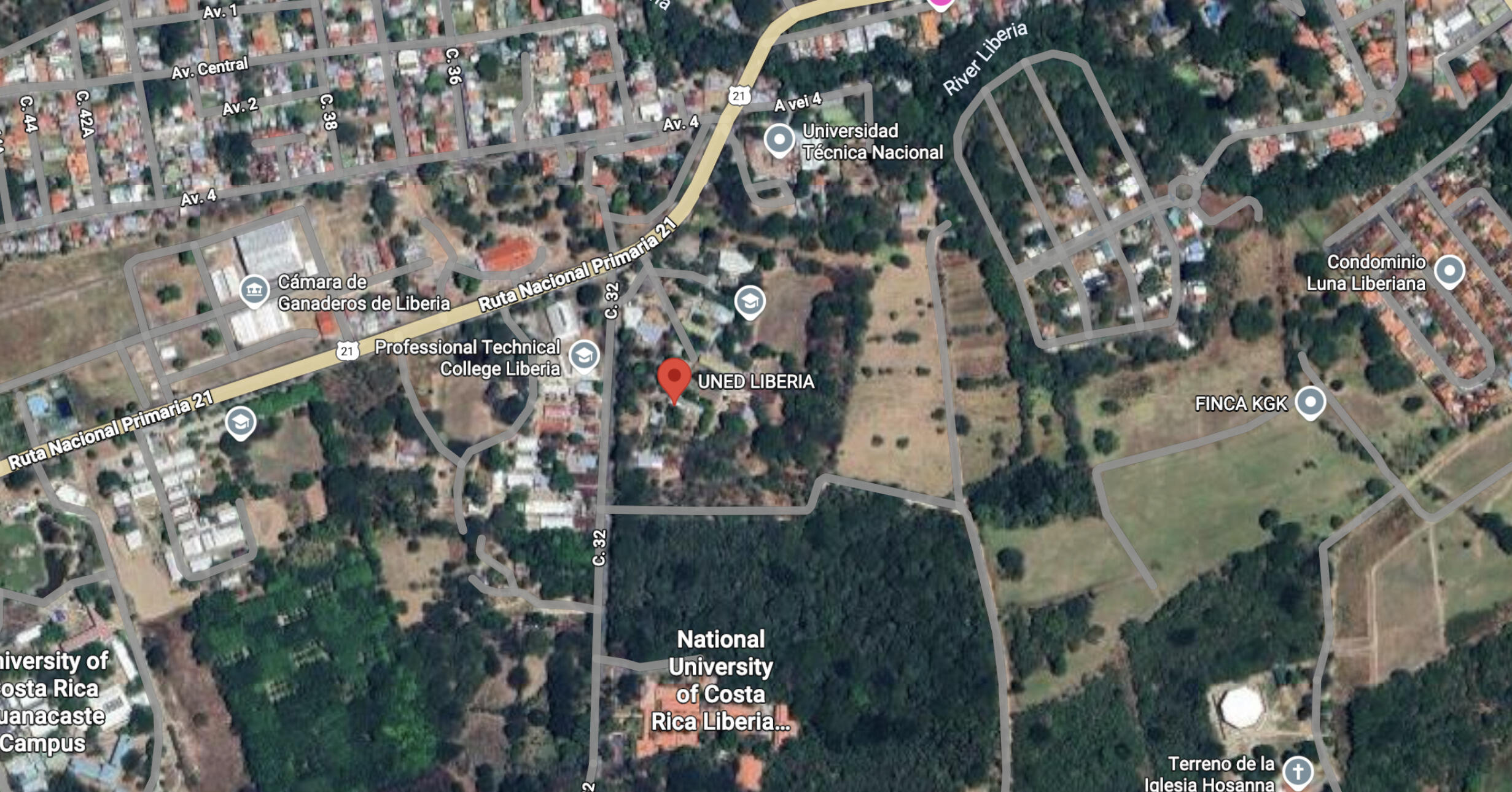 UNED – Sede Universitaria de Liberia
