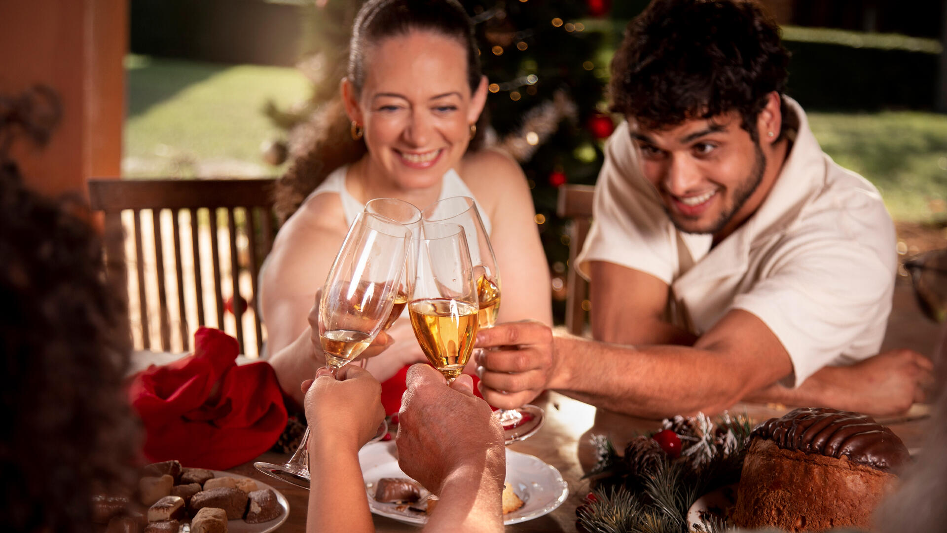 Postres navideños costarricenses: buñuelos de yuca.