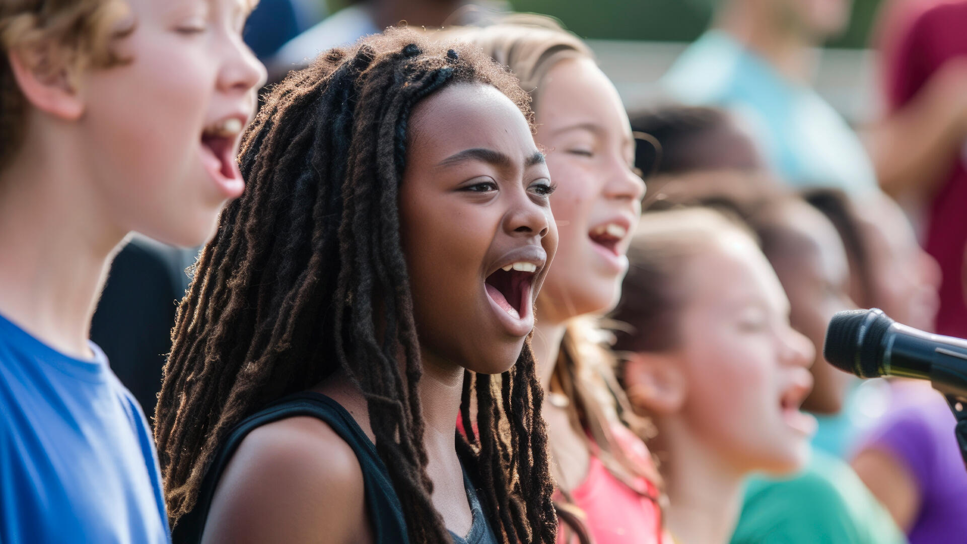 Formación vocal en Limón.