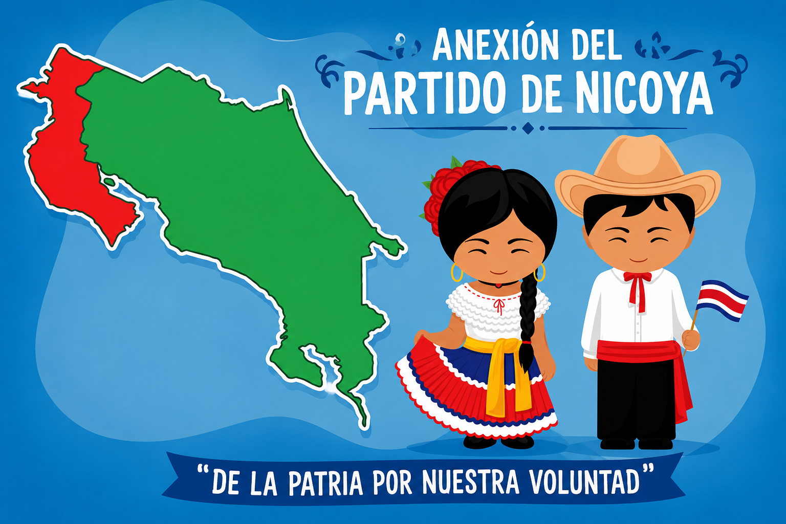 imagen gráfica del mapa de Costa Rica