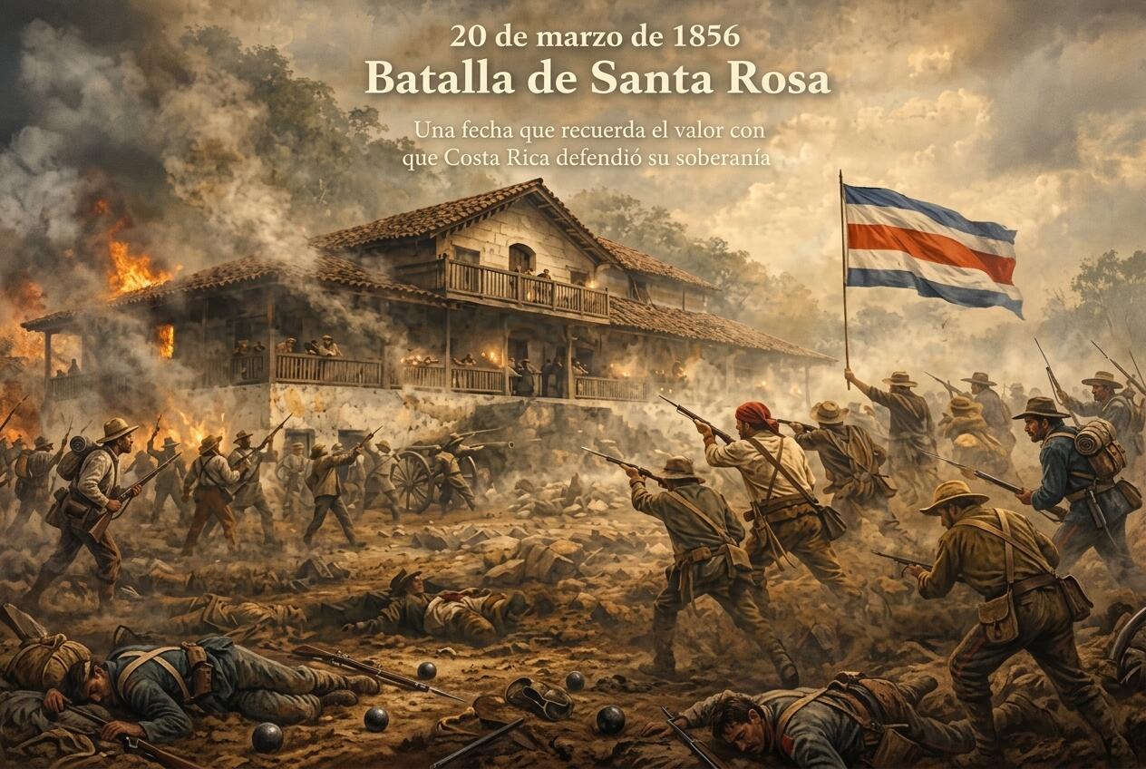 Batalla de Santa Rosa en Costa RIca